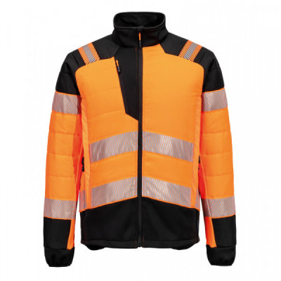 PW3 Hi-vis hybrid baffle jacket (T170)