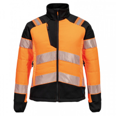 Women’s PW3 Hi-vis hybrid baffle jacket (T171)