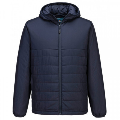 Professional hooded insulated baffle jacket (S608)