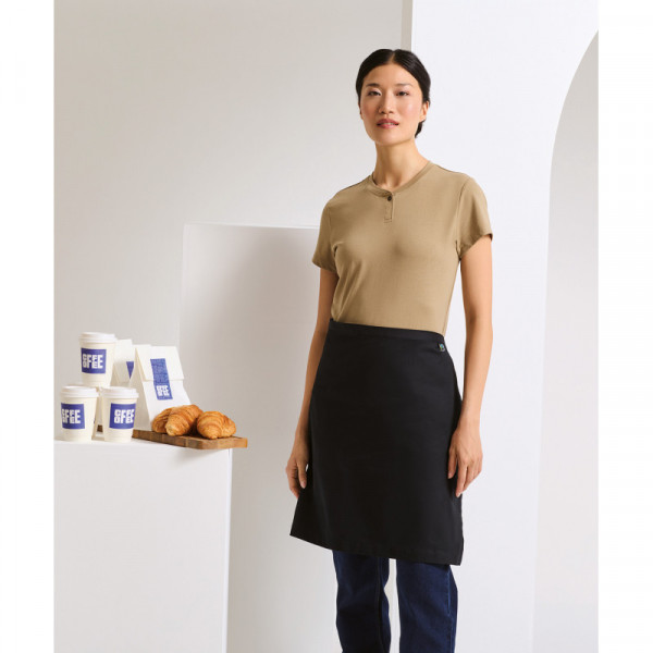 Cotton waist apron, organic and Fairtrade certified