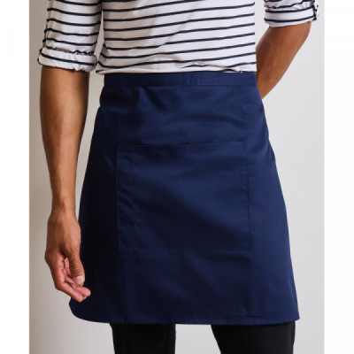 ‘Colours collection’ mid-length pocket apron