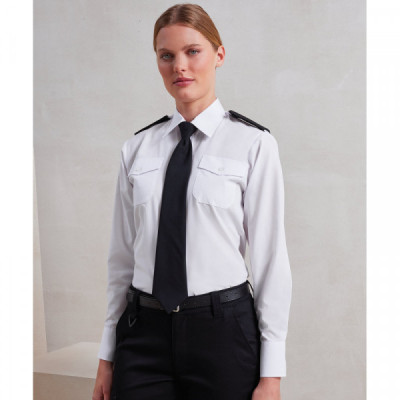 Women's long sleeve pilot shirt