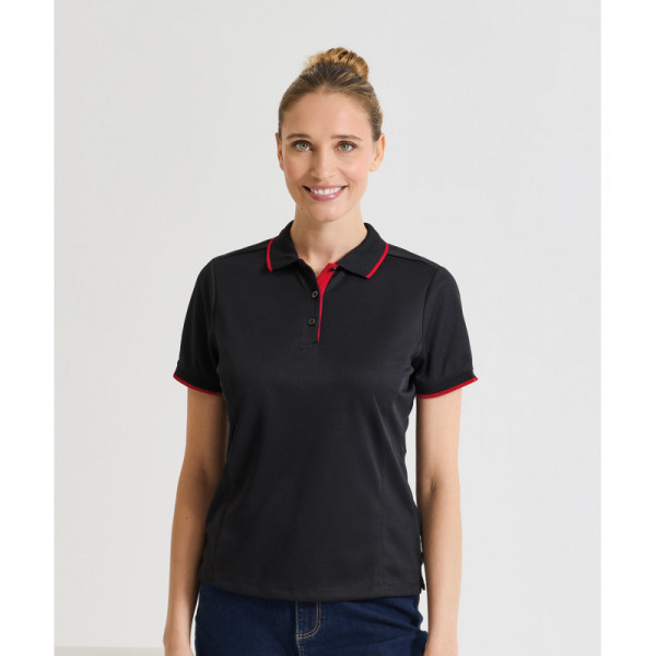 Women's contrast Coolchecker® polo