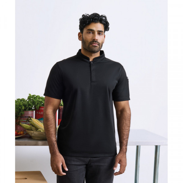 Essential Coolchecker® short sleeve chef’s shirt