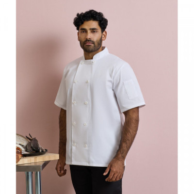 Short sleeve chef’s jacket