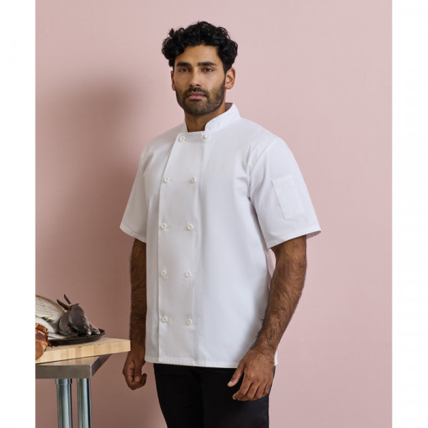 Short sleeve chef’s jacket