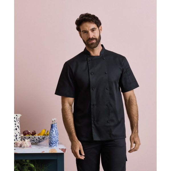 Chefs Coolchecker® short sleeve jacket