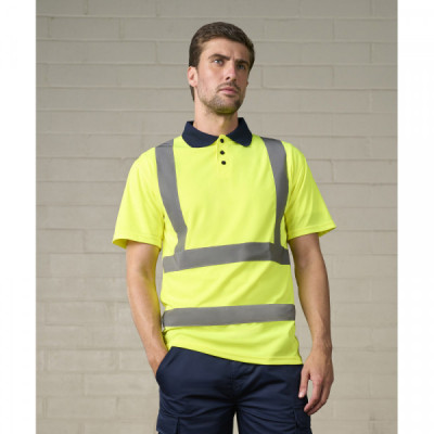 High visibility polo