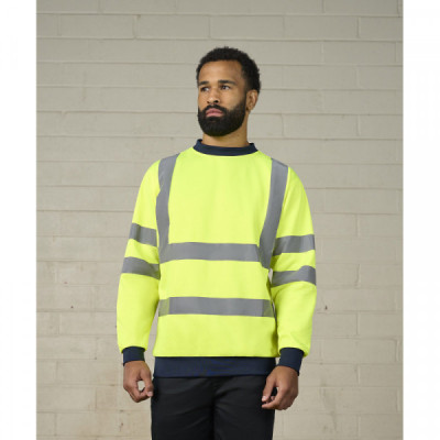 High visibility sweatshirt