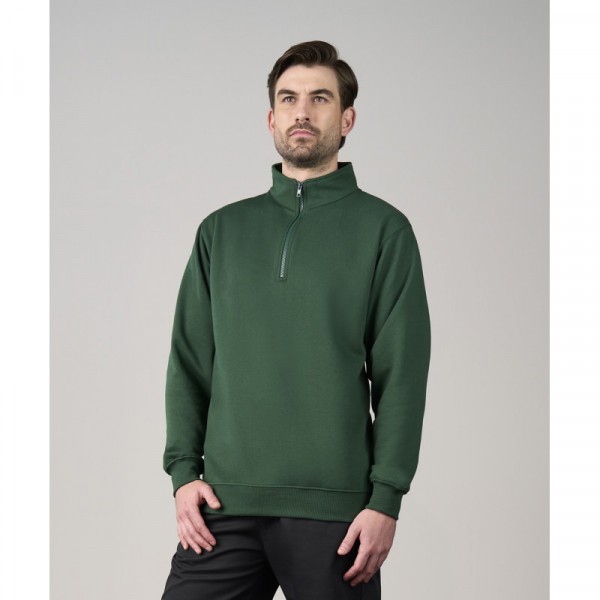 Pro ¼-neck zip sweatshirt