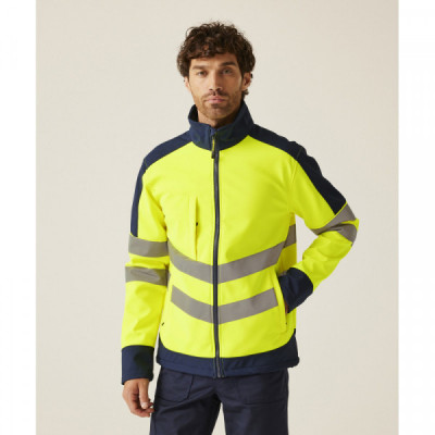 High-vis pro softshell