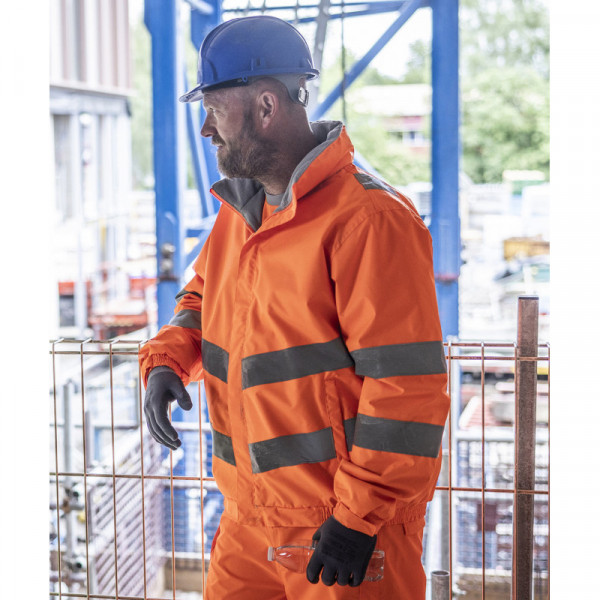 High-vis pro pack-away jacket