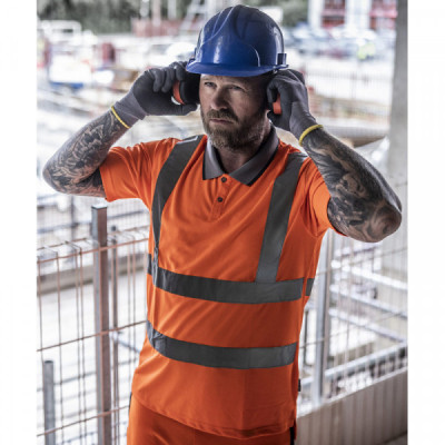 Hi-vis Pro contract polo