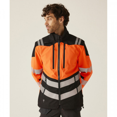 Hi-Vis X-Pro 3-layer softshell jacket (Class 2)