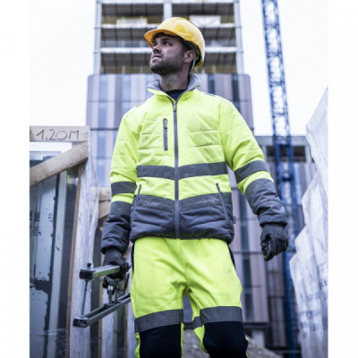Hi-vis two-tone thermal jacket