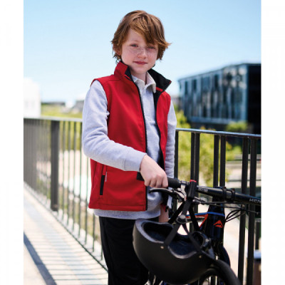 Junior Ablaze softshell bodywarmer