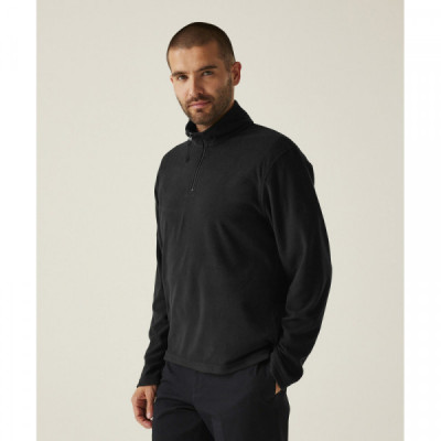 Zip-neck microfleece