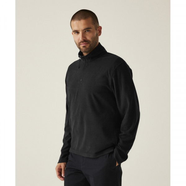 Zip-neck microfleece
