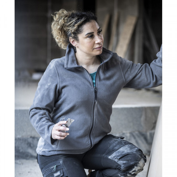 Women's full-zip microfleece