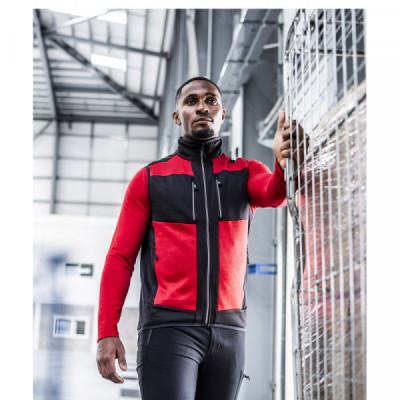 E-Volve unisex knit-effect stretch bodywarmer