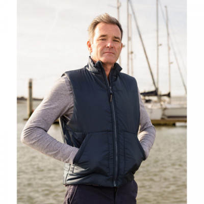 Fleece-lined bodywarmer