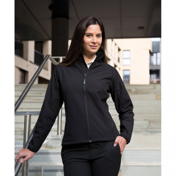 Women's Core printable softshell jacket