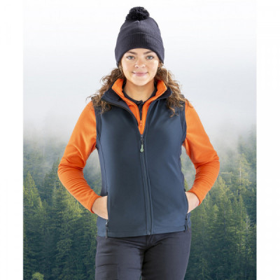 Women's printable softshell bodywarmer