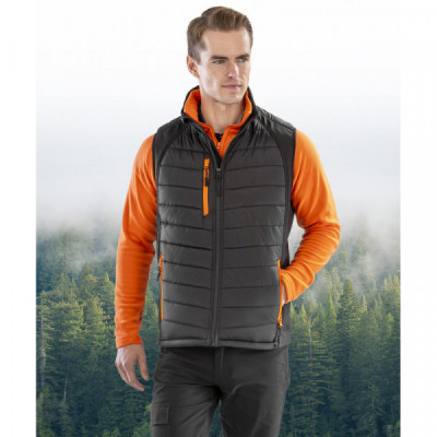 Compass padded softshell gilet