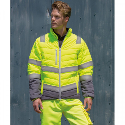 Soft padded safety jacket