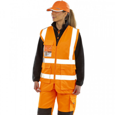 Heavy duty polycotton security vest