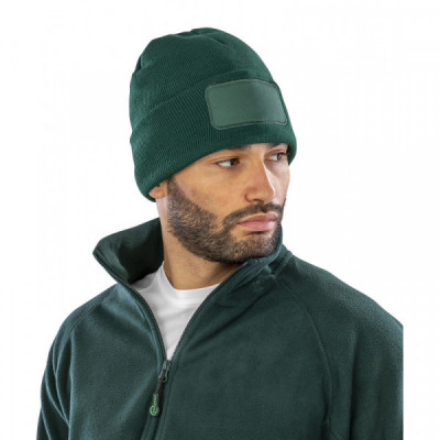 Double-knit printers beanie