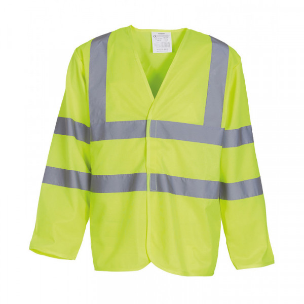 Hi-vis long sleeve waistcoat (HVJ200)
