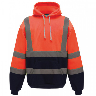 Hi-vis pull-over hoodie (HVK05)