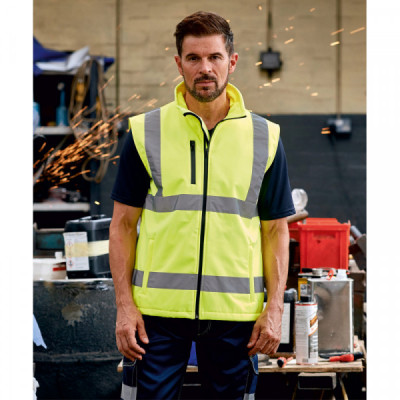 Hi-vis softshell gilet (HV006)