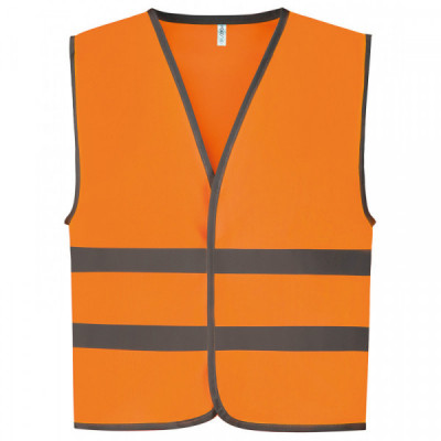 Hi-vis reflective border kids waistcoat (HVW102CH)