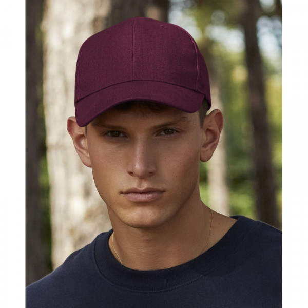 Pro-style heavy brushed cotton cap