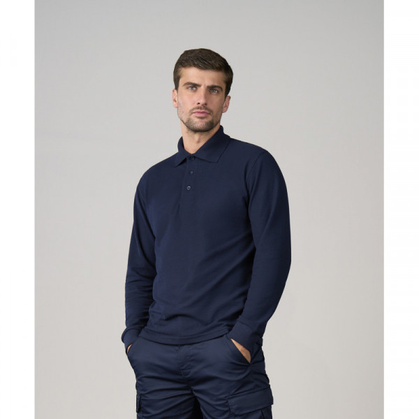 Pro long sleeve polo