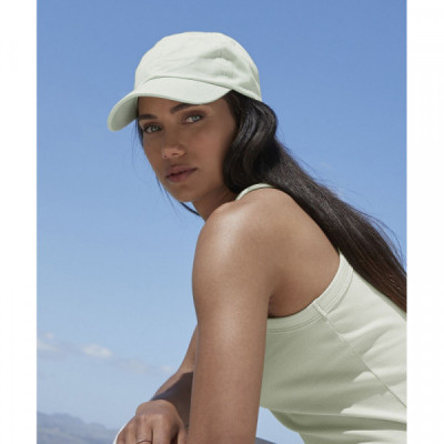 Low-profile 6-panel dad cap