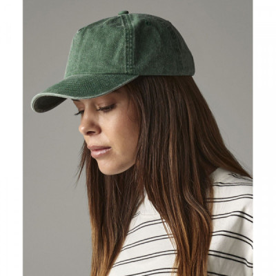 Relaxed 5-panel vintage cap