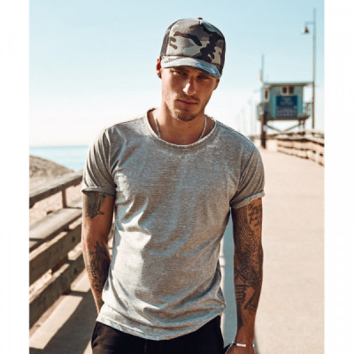 Camo trucker cap (6606C)