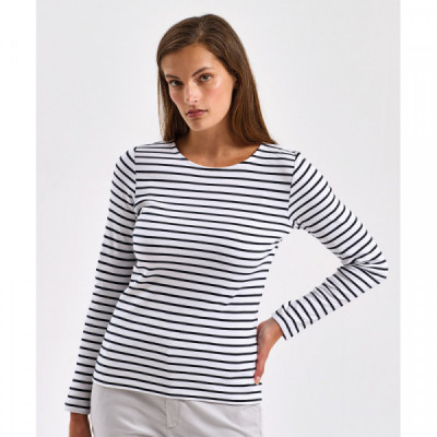 Women's Marinière coastal long sleeve tee
