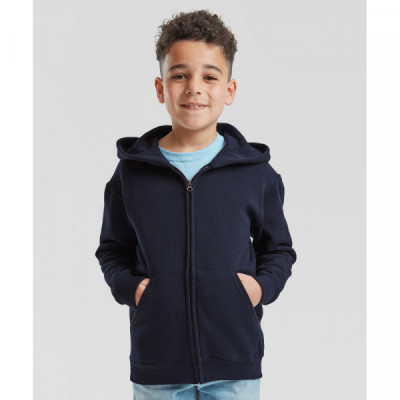 Kids classic hooded sweatshirt jacket
