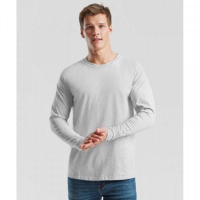 Iconic 195 ringspun premium long sleeve T