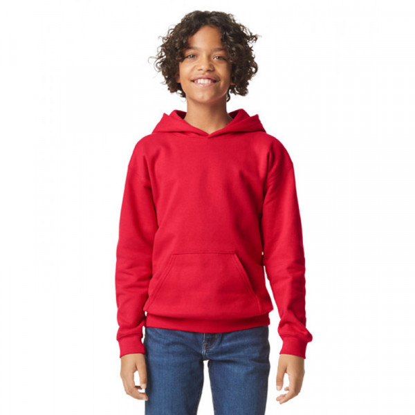 Softstyle™ midweight fleece youth hoodie